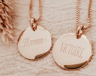 Name Necklace First Name Necklace Engraved Necklace Custom