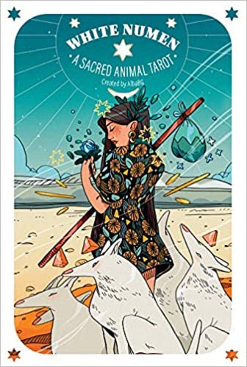 White Numen: A Sacred Animal Tarot Modern Tarot Library image 1