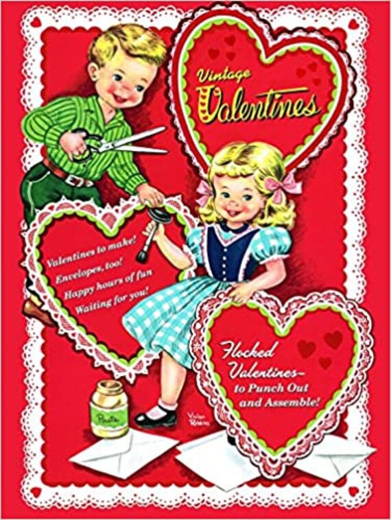 Vintage Valentines ( Press Out Book )