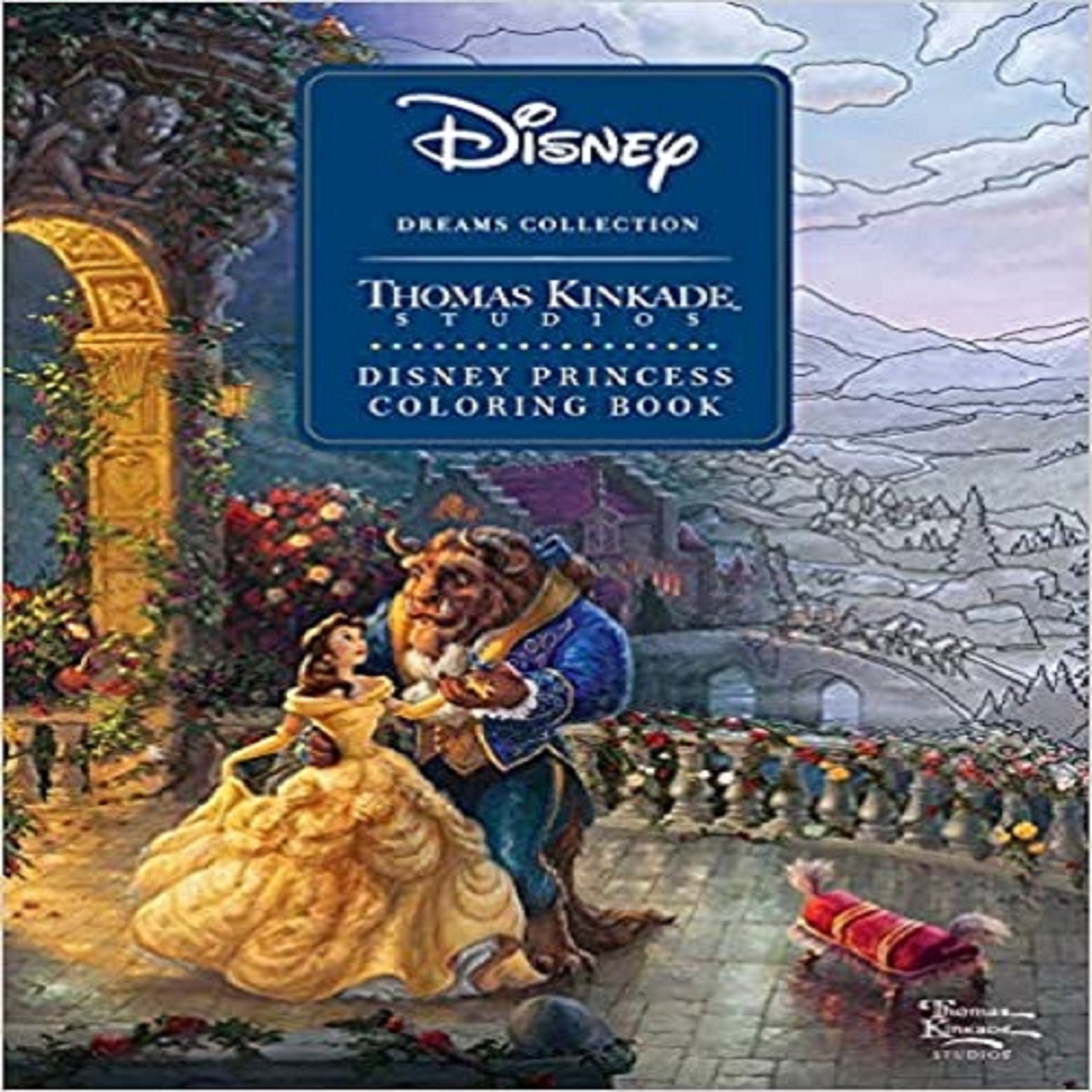 Collezione Disney Dreams Libro da colorare delle Principesse