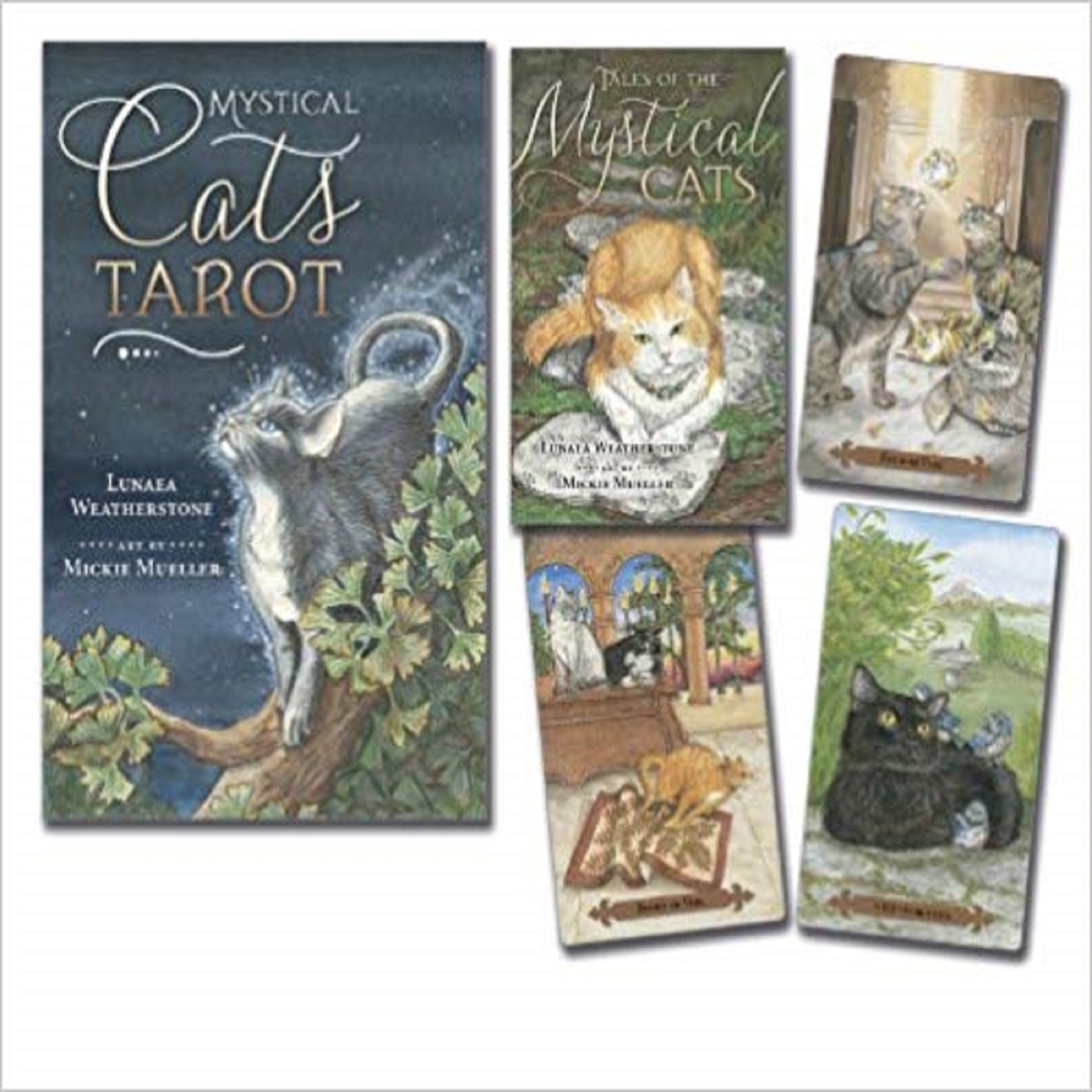 Mystical Cats Tarot Etsy