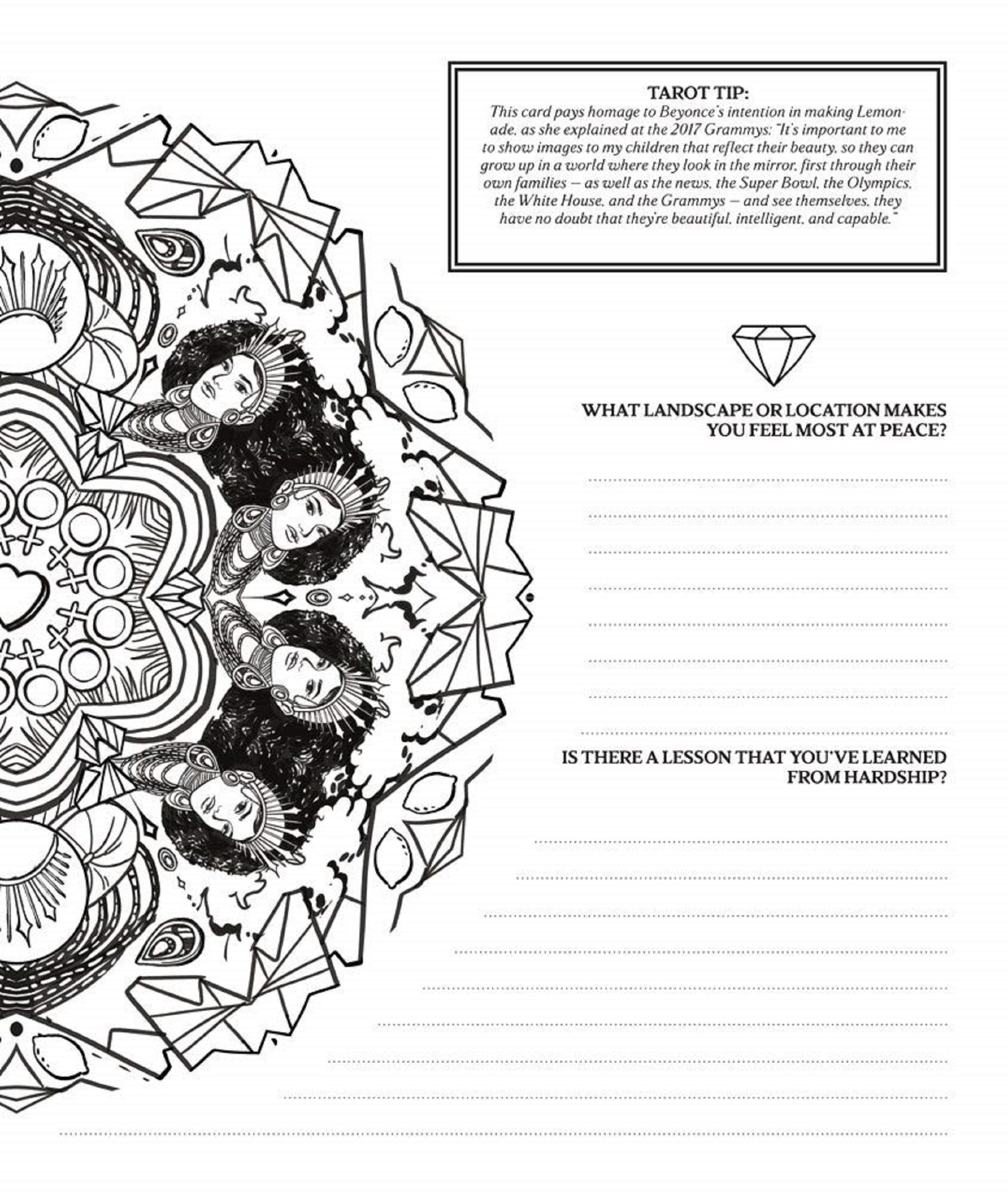 Modern Witch Tarot Coloring Book Modern Tarot Library - Etsy UK