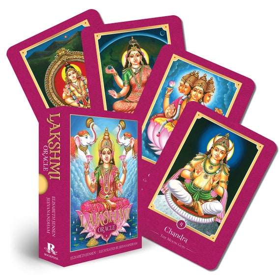 Lakshmi Blessings Oracle: 36 Gilded-Edge Full-Color Cards and 128-Page Book