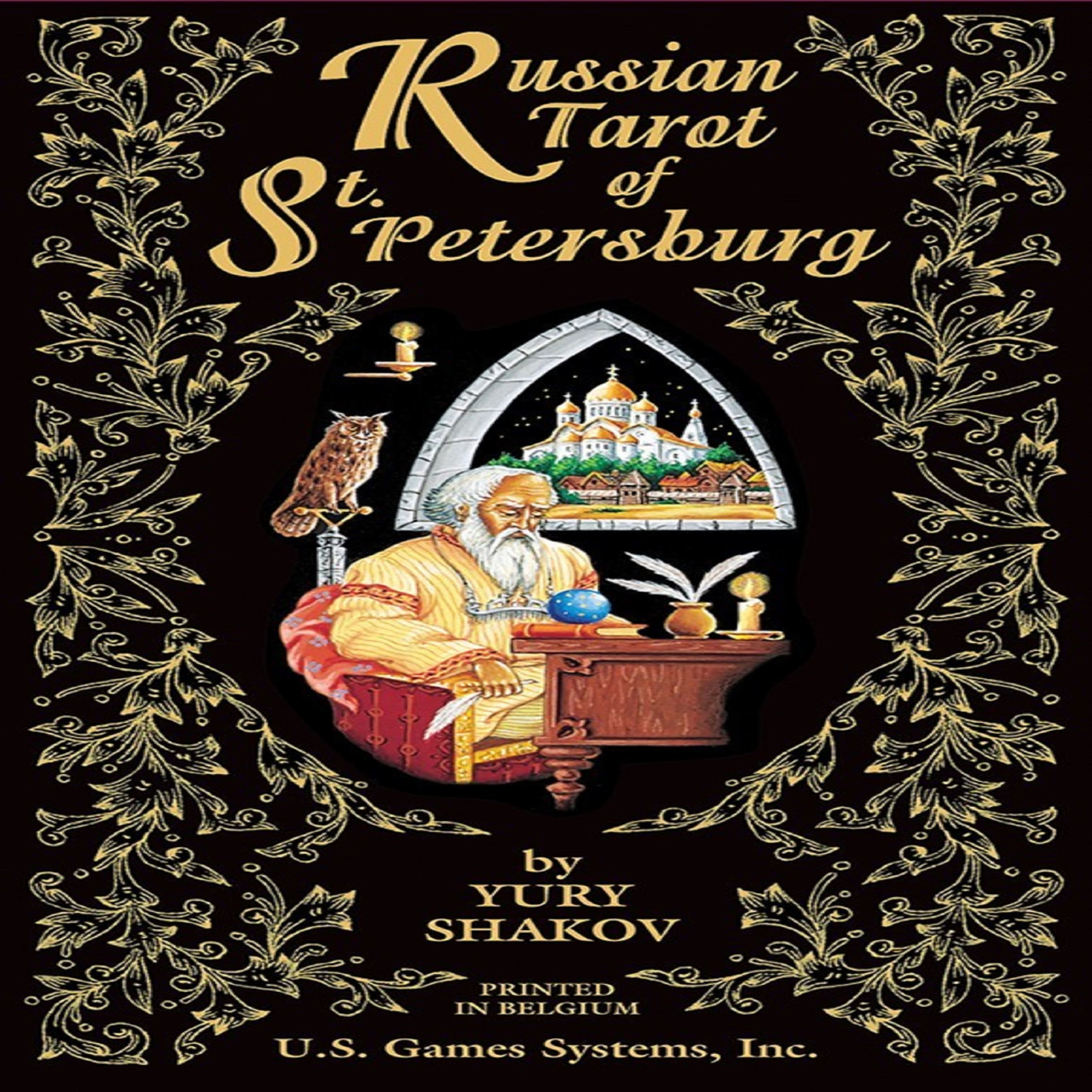 Russian Tarot of St. Petersburg 78card Deck Cards Etsy Canada