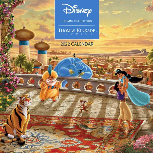 Collection Disney Dreams par Thomas Kinkade Studios : Calendrier mural 2022