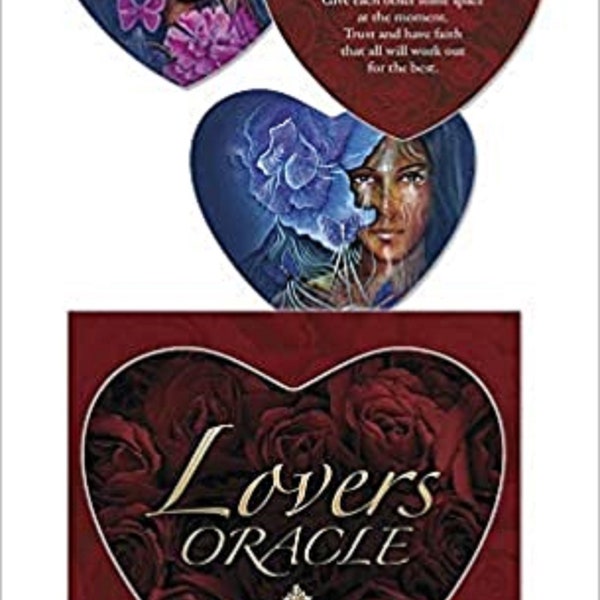Oracle des amoureux : cartes de bonne aventure en forme de cœur