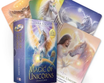 ORACLE of the UNICORNS Deck Cards and Guidebook by Cordelia Francesca ...