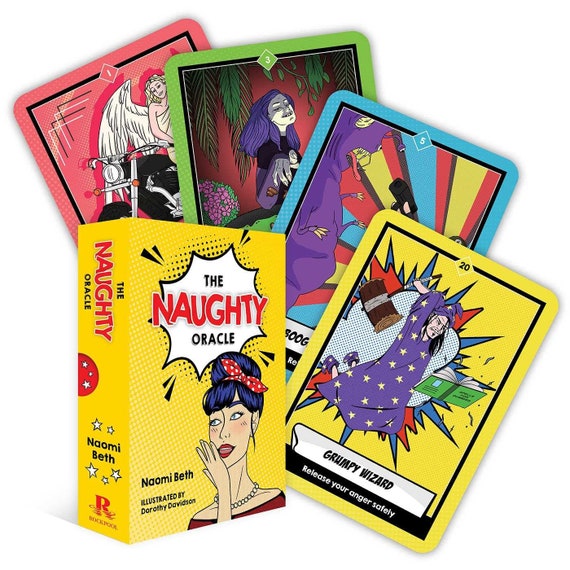 The Naughty Oracle: 44 Full-Color Cards and 128-Page Guidebook