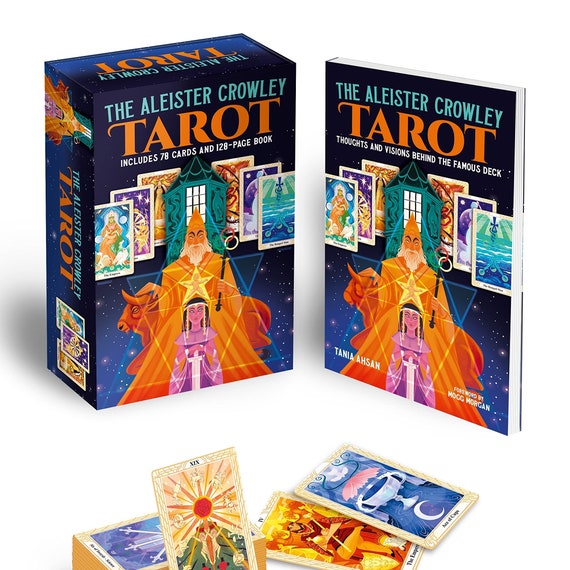 The Aleister Crowley Tarot Book & Card Deck: Includes a 78-Card Deck and a 128-Page Illustrated Book (Sirius Oracle Kits)