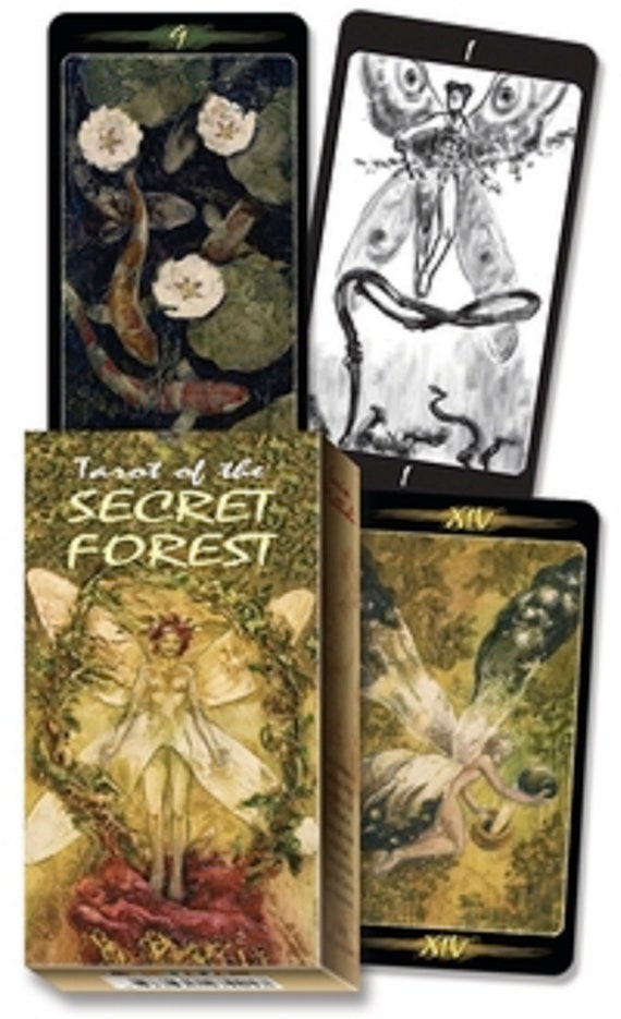 Tarot of the Secret Forest (English and Spanish Edition)