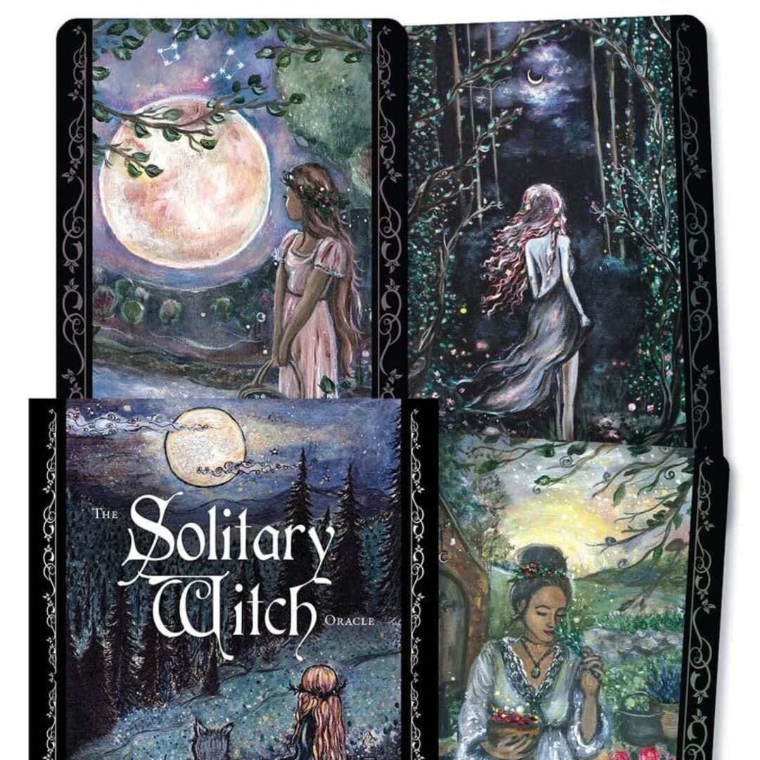 The Solitary Witch Oracle: Lore Wisdom and Light for Your 