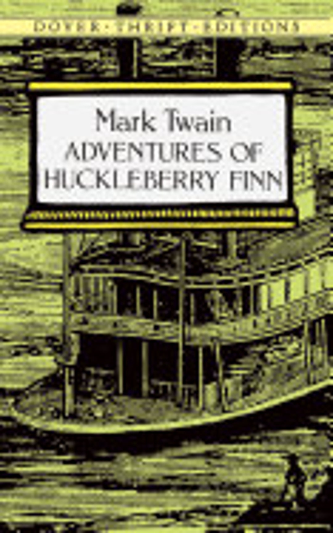 Adventures of Huckleberry Finn Dover Thrift Editions - Etsy