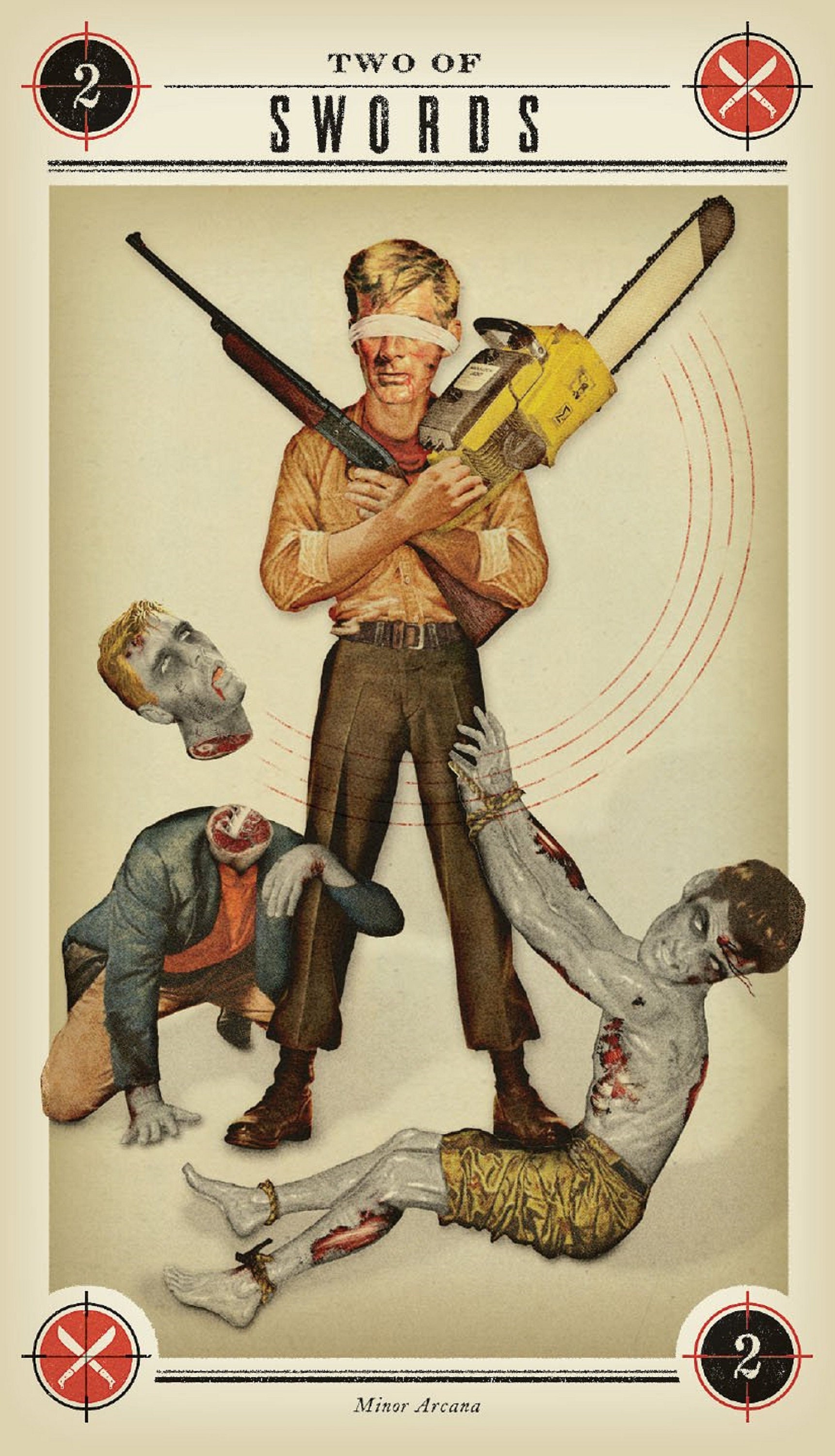 The Zombie Tarot Cards an Oracle of the Undead With Deck and Etsy