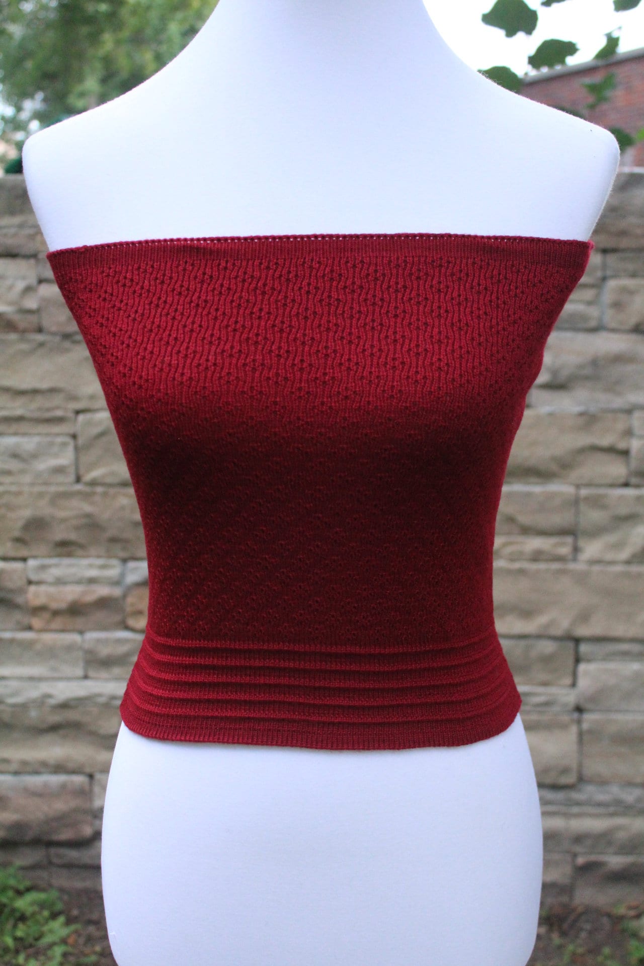Kidney Warmer Merino Wine Red Mini Skirt Wool Skirt Hip Warmer Women's Underwear Cacheur Wool