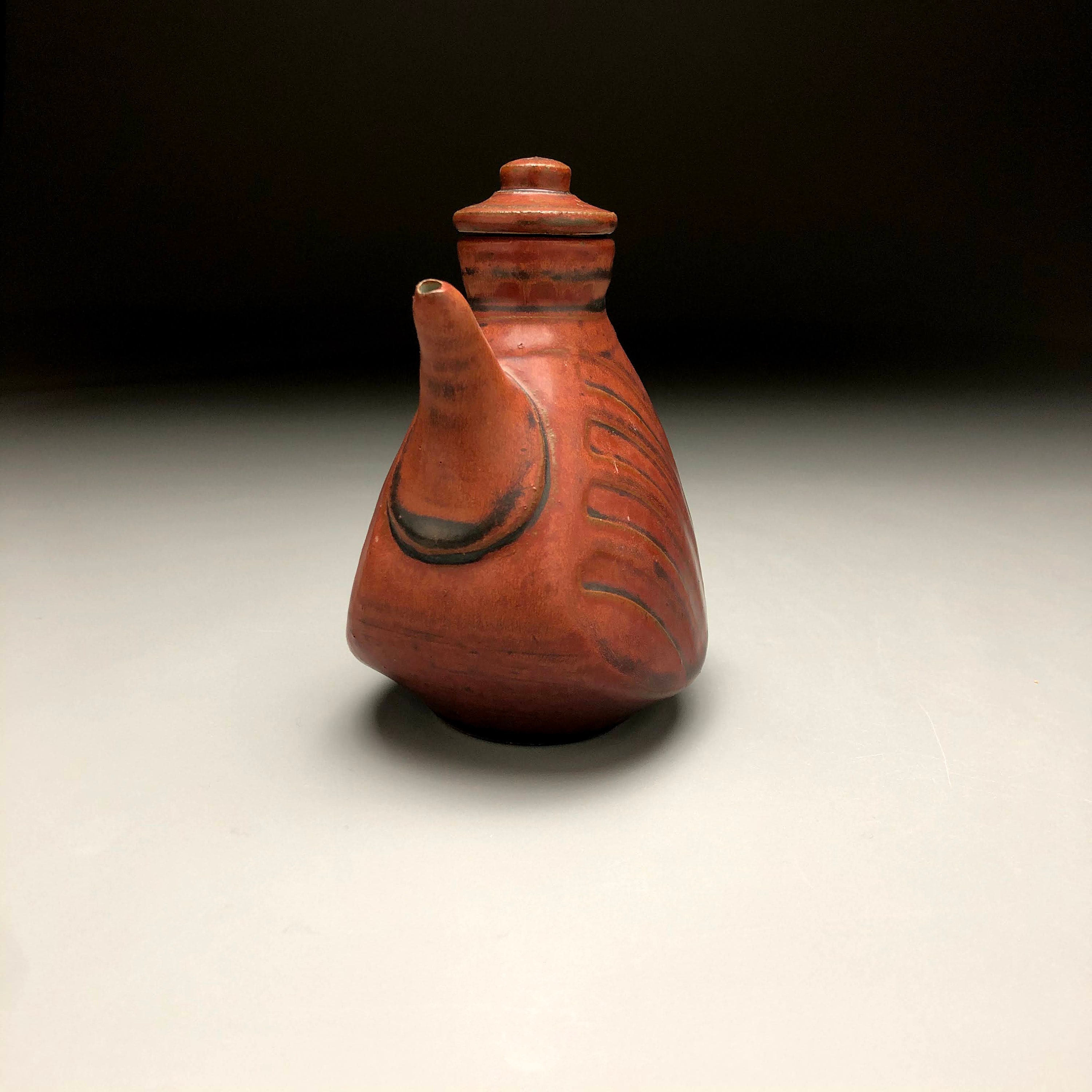 Pottery Soy Bottle Handmade Soy Sauce Dispenser with Cork Etsy