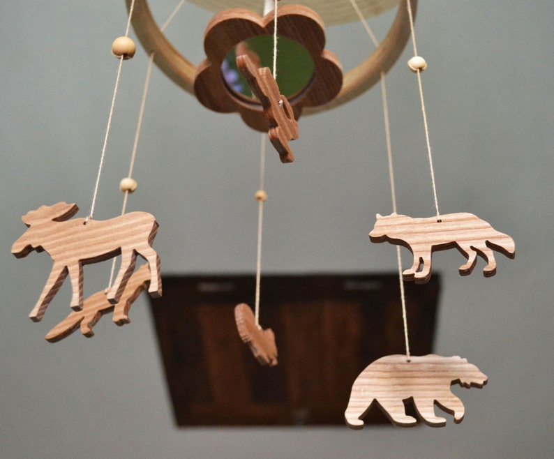 animal cot mobiles for babies