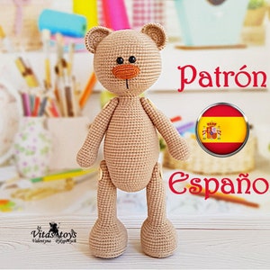 Patrón amigurumi OSO Crochet ESPAÑOL pattern