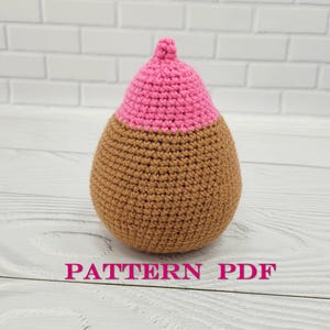 Crochet breast  Anatomical Amigurumi Boobie model for lactation