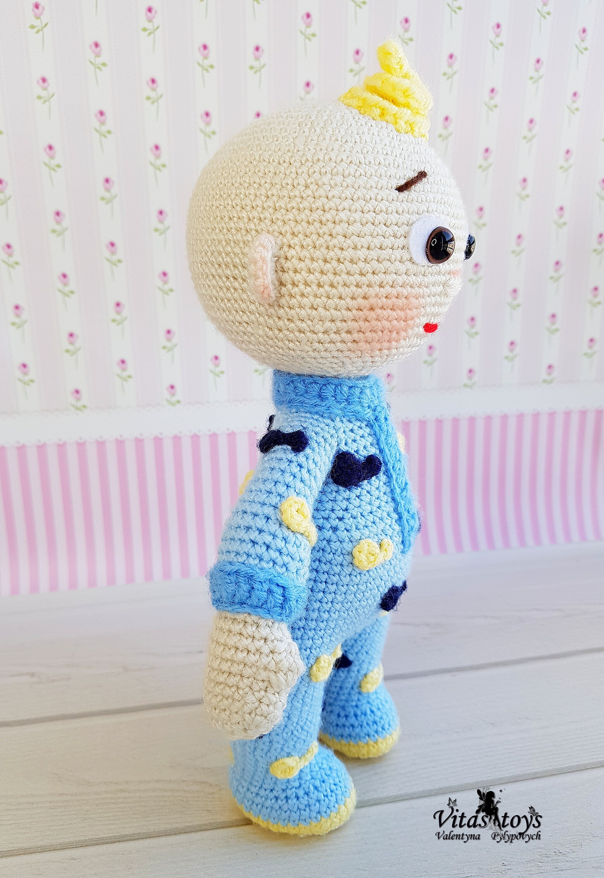 JJ baby cocomelon Pattern Doll jj Cocomelon toys Cocomelon | Etsy