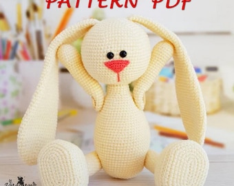 Crochet Bunny Amigurumi Pattern (Spanish PDF)