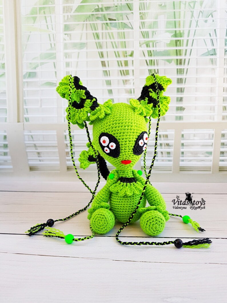 Alien Crochet Pattern Fantasy Crochet Pdf Alien Amigurumi Etsy