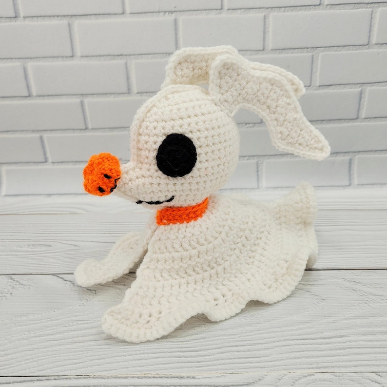 Jack Sally et Zero Ghost Amigurumi image 6