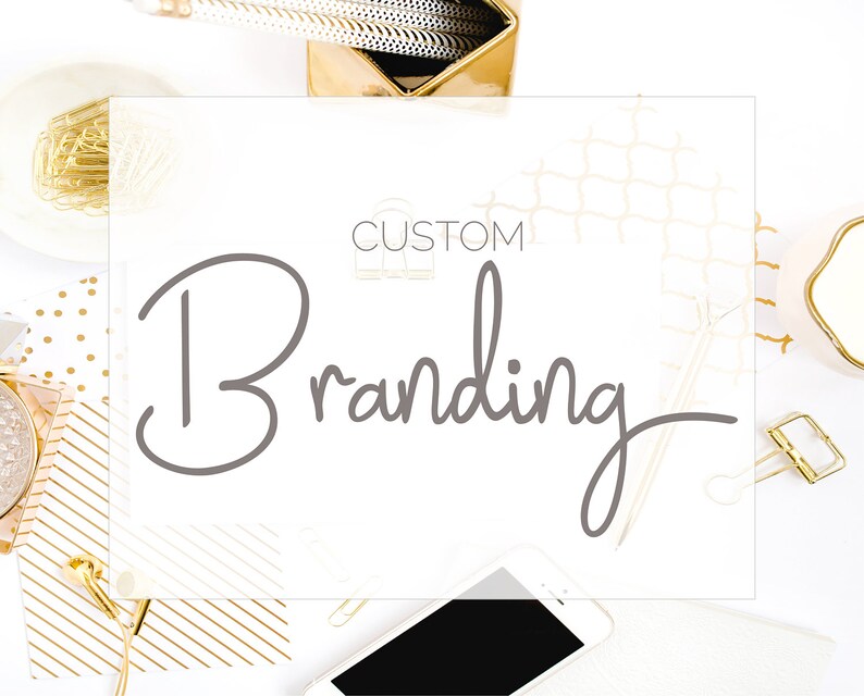 Custom Logo Design/ Branding Package/ Business Branding/ Etsy