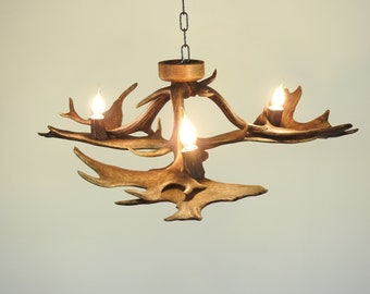 Small online antler chandelier