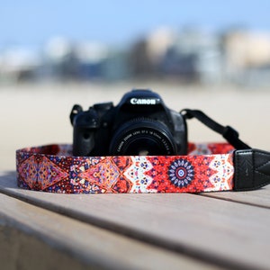 Camera Strap Asha design strap for DSLR or SLR camera, DSLR Camera Strap. Camera accessories. Canon camera strap. Nikon camera strap. image 6