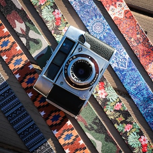 Design Camera Strap for DSLR or SLR camera, DSLR Camera Strap. Camera accessories. Canon camera strap. Nikon camera strap.