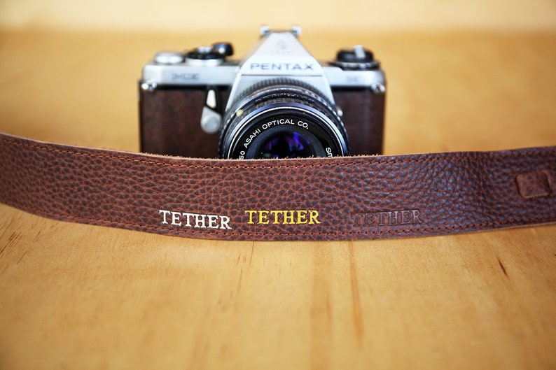Camera Strap Brown Crossbody Leather Camera Strap for Etsy