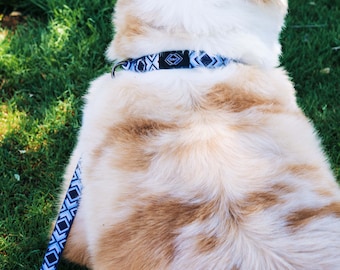 The River Dog Collar and Leash Set – Medium to Large Dogs