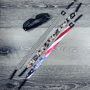Design Print Sunglass Strap / Sunglass retainer / Strap for Sunglasses