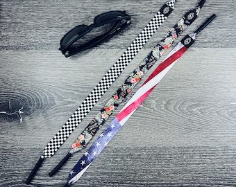 Patterned Sunglass Strap: Designer Sunglass Retainer
