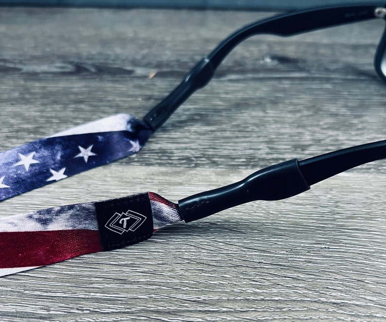 Stars and Stripes Sunglass Straps by Knot Clothing & Belt Co. main image 1