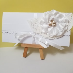 Envelope-Wedding Gift Card Holder; Wedding Card; Wedding Money Holder-Check