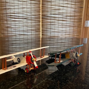 Laser Cut Toy Plane SVG - SVG for Laser Cut Toy - Toy ww1 plane SVG - Laser Cut File Svg Toy Plane - File for Laser Cut Toy Plane Svg