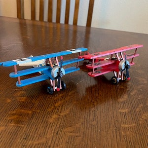 Laser Cut Toy Plane SVG - SVG for Laser Cut Toy - Toy ww1 plane SVG - Laser Cut File Svg Toy Plane - File for Laser Cut Toy Plane Svg