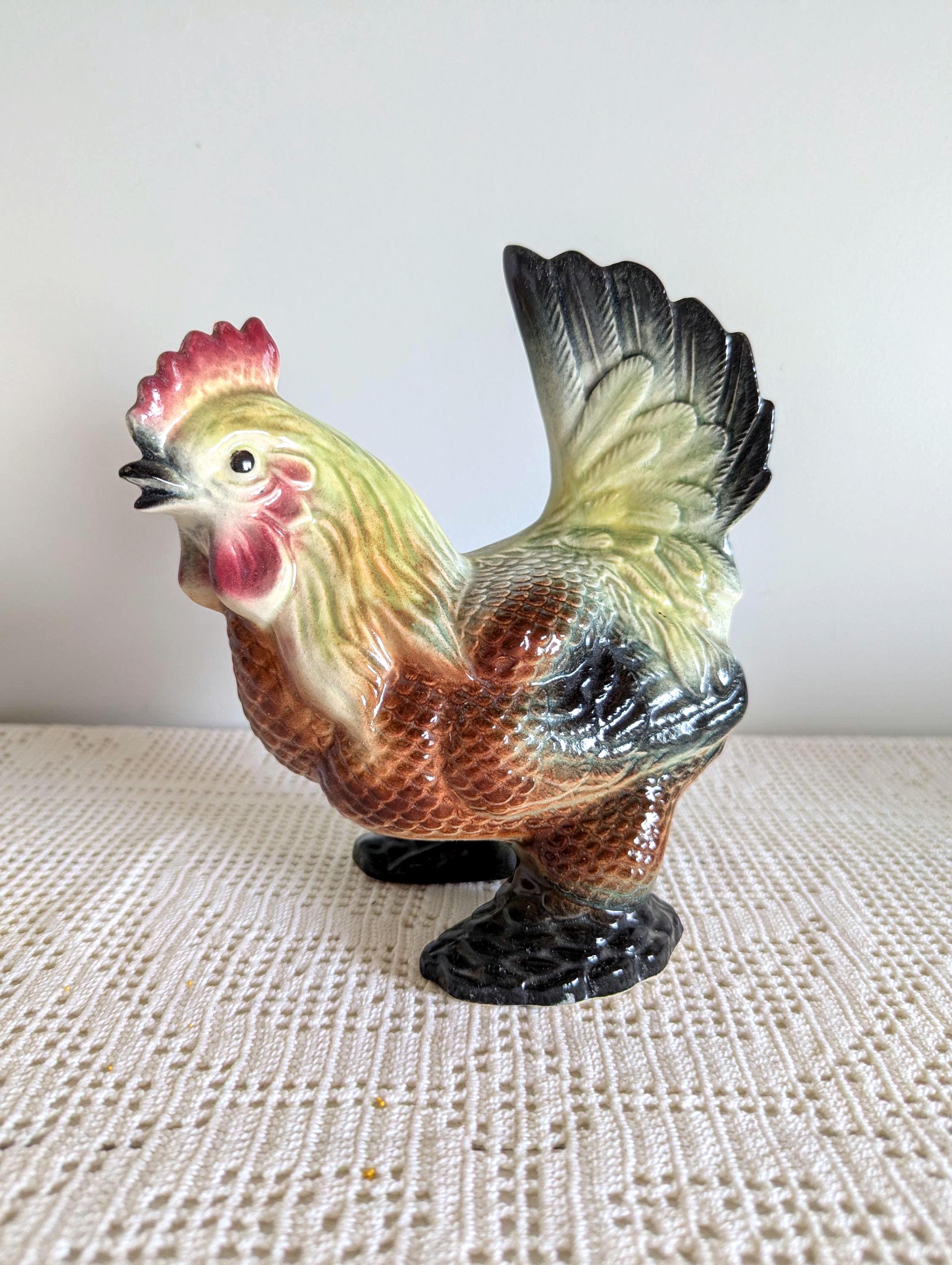 Ceramic Rooster Japan - Etsy