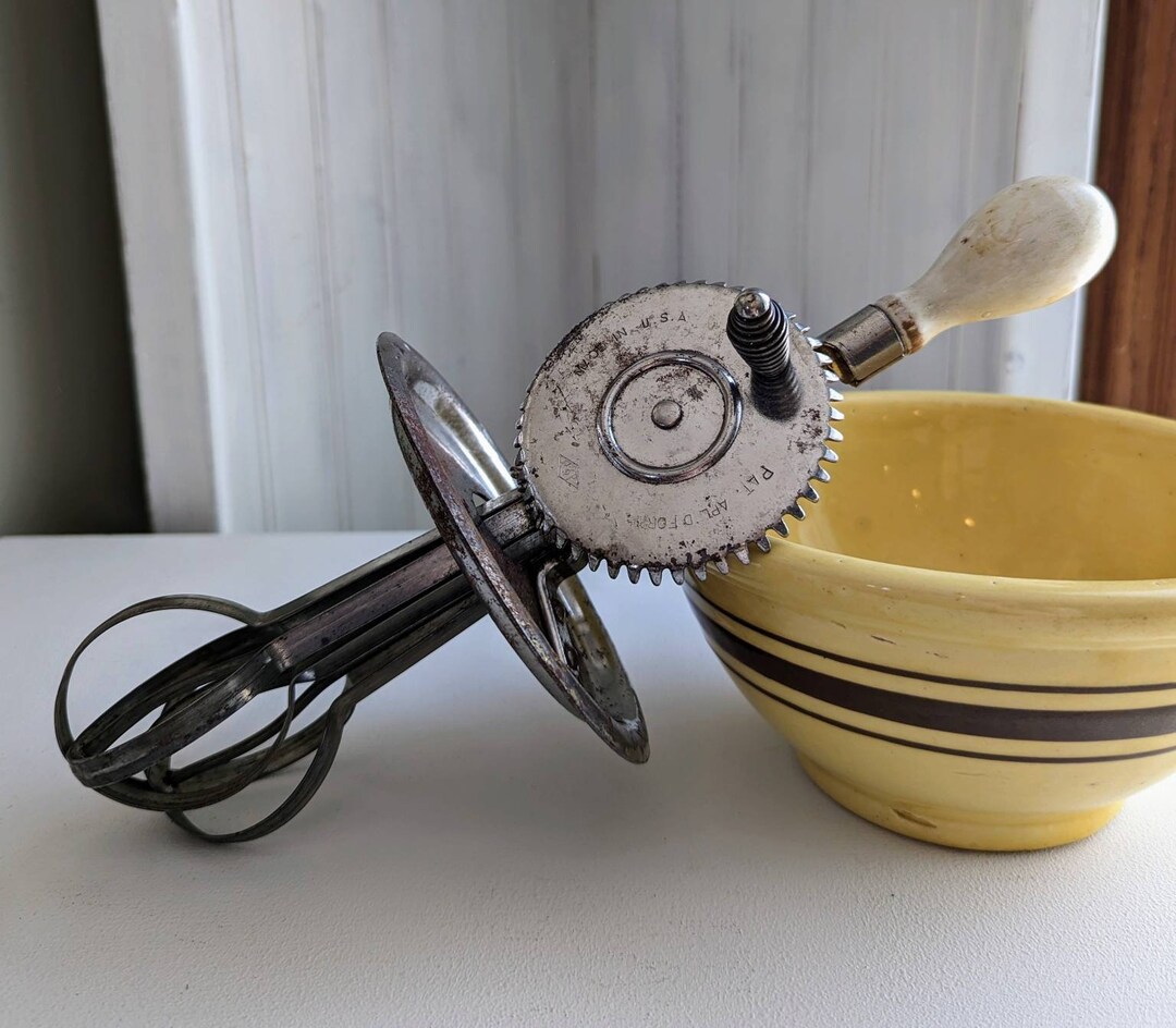Vintage A&J Hand Mixer Vintage Baking Tools Etsy