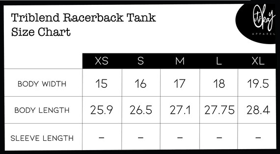 Trendy Top Size Chart