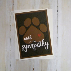 Tarjeta conmemorativa hecha a mano para mascotas, tarjeta de condolencias para mascotas, tarjeta conmemorativa para perros, tarjeta de condolencias para perros, regalo conmemorativo para mascotas, regalo por la pérdida de una mascota, regalo por la pérdida de un perro