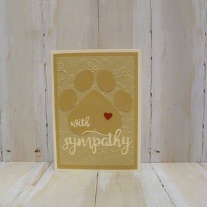 Carte de sympathie pour animaux de compagnie faite à la main, Carte commémorative pour animaux de compagnie, Cadeau pour perte d’animal de compagnie, Carte de sympathie pour chien, Carte commémorative pour chien, Cadeau pour perte de chien, Deuil d’animaux de compagnie