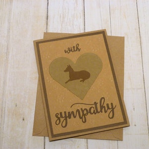 Carte de sympathie doberman faite main, carte commémorative de doberman, carte de sympathie d'épingle min, cadeau commémoratif doberman, perte de doberman, perte d'épingle min