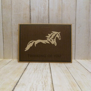 Carte de sympathie cheval Palomino faite main, carte commémorative cheval Palomino, carte de condoléances cheval, carte perte de cheval, cadeau pour perte de cheval