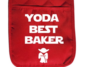 Yoda best baker pot holder, Star Wars pot holder, Yoda pot holder, Yoda Gift, Star Wars Gift, Yoda