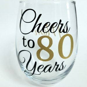 Custom birthday wine glass, Cheers to you wine glass, Personalized birthday wine glass, Birthday Gift, Birthday Favor