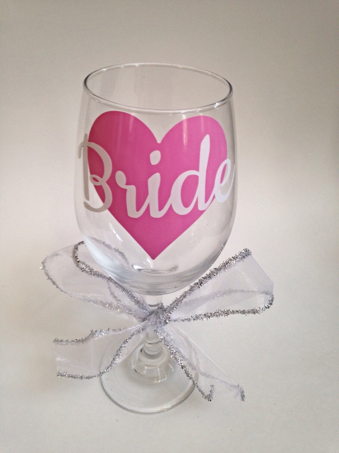 Bride Wine Glass Bridal Shower Gift Bridal Gift Wedding Etsy