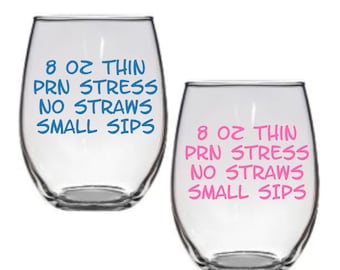 Set of 2- Speech Language Pathologist Glasses, SLP glass, Speech Language Pathologist gift, SLP gift, Speech Language Pathologist, Speech