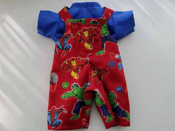 14 Inch Cabbage Patch Kids Doll Clothes Boys girls Blue Shirt and